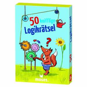 50 knifflige Logikrätsel aus 50 Karten zu den verschiedensten Themen