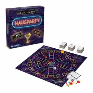 Quiz Trivial Pursuit Hausparty XL ab 16J ab 2 Spieler Spieldauer 60min