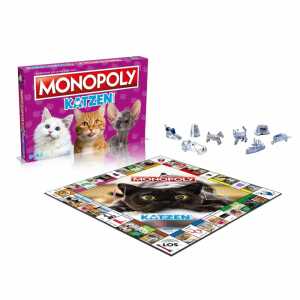 Monopoly Katzen ab 8 Jahren, 2-6 Spieler