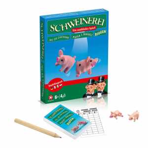 Gesellschaftsspiel Schweinerei, ab 6 Jahren, ab 2 Spieler