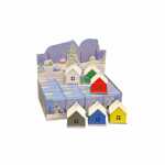 Räucherhaus Metall in 6 Farben sortiert,...