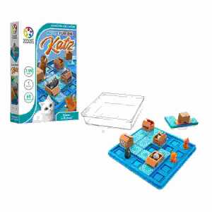 Logikspiel Alles für die Katz, für 1 Spieler, mit 60 Aufgaben,