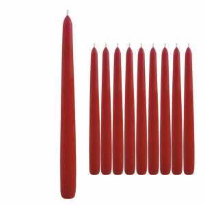 Leuchterkerzen 22x240mm antikrot 10er