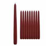 Leuchterkerzen 22x240mm burgund 10er