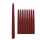 Leuchterkerzen 22x240mm burgund 10er