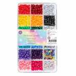 Kunststoffperlen-Set 1 2400teilig, Glorex
