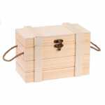 Schatztruhe mit Griffen 21x11x11,5cm FSC-MIX, mit...