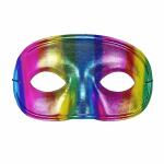 Augenmaske Regenbogen Metallic 8003558036455