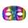 Augenmaske Regenbogen Metallic 8003558036455
