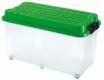 Box KUBRIK 80x40x46cm Volumen: 100 Liter, transp mit...