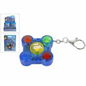 Schlüsselanhänger Memory Games Licht und Sound, mit Licht und Sound