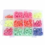 Soft Loombänder-Set 195teilig, 6 versch Farben u 15...