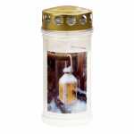 Gedenkkerze 70x170mm Laterne 9001691081713