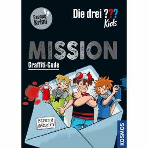 Die drei ??? Kids Mission Graffiti Code, altersgerecht Escape-Spiel