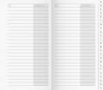 BRUNNEN Registerheft 24Bl für Faltkalender