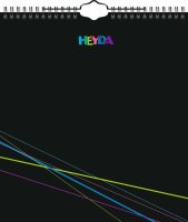 2025 Heyda Kreativkalender immerw21,5x24 sw/sw