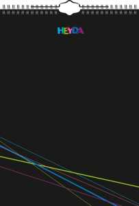 2026 Heyda Bastel- und Fotokalender immerwährend A4 sw