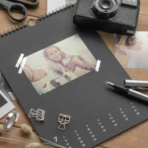 Heyda Kreativkalender immerw A4 sw/sw