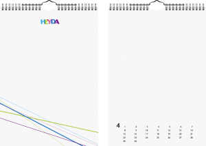 Heyda Kreativkalender immerw A4 ws/ws