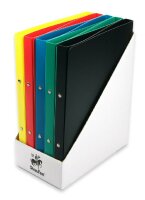 Staufen PP-Ringbuch A4 35mm sort. Farben classic im Display