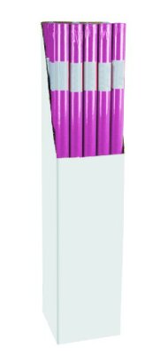 Werola Natron-Kraftpack 100cm x4m, 25 pink, 25 Rollen