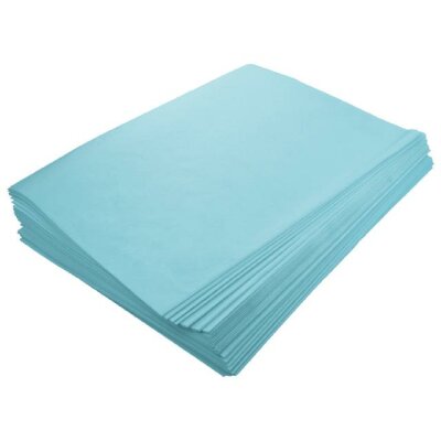 Werola Seidenpapier 20g/qm 50cmx70cm 520 Bogen wasserblau