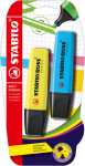 STABILO BOSS ORIGINAL 2er Blister gelb blau