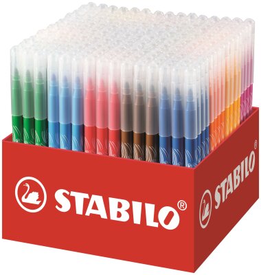 Stabilo Fasermaler Power XL Kartonbox Box XL 240 ST/20 Farben