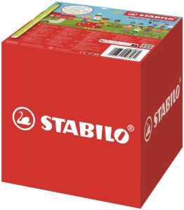 Stabilo Fasermaler Trio A-Z XL Kartonbox Box XL 240 ST/20 Farben