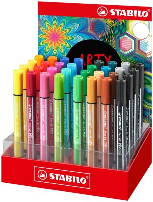 STABILO Pen 68 MAX 32er Tischdisplay „ARTY"