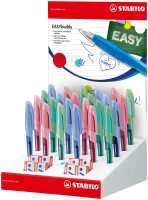 STABILO EASYbuddy Pastel Feder M 24er Display mit Warenpaket