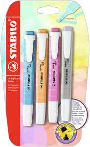 STABILO swing cool Pastel 4er Blister 4006381573085
