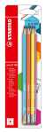STABILO pencil 160 mit Radierer HB sortiert 6er Blister