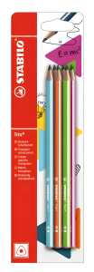 STABILO Trio HB sortiert 6er Blister