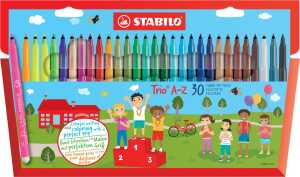 STABILO Trio A-Z 30er Etui 4006381355711