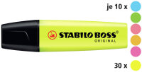 STABILO BOSS ORIGINAL 80er Warenpaket