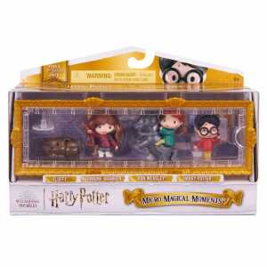 Harry Potter Micro Magical mit Hermine, Ron, Fluffy Harryp Potter