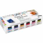 KREUL Glass & Porcelain Classic Set Color Living 6 x...