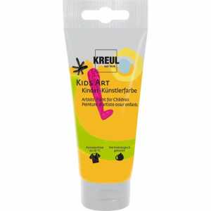 KREUL Kids Art Kinder-Künstlerfarbe Indischgelb 75 ml Tube
