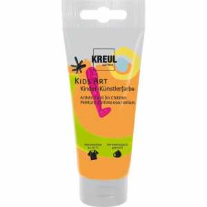 KREUL Kids Art Kinder-Künstlerfarbe Zinnoberrot 75 ml Tube