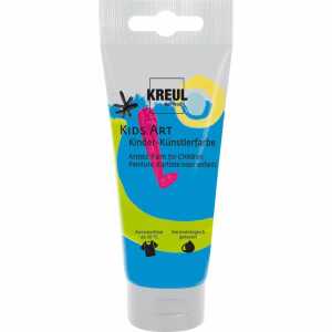 KREUL Kids Art Kinder-Künstlerfarbe Primärblau 75 ml Tube