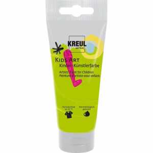 KREUL Kids Art Kinder-Künstlerfarbe Gelbgrün 75 ml Tube