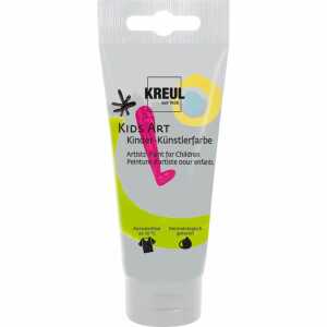 KREUL Kids Art Kinder-Künstlerfarbe Silber 75 ml Tube