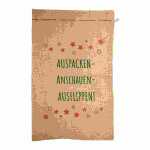 RIFFELMACHER Jutesack Auspacken Anschauen 50x80cm,...