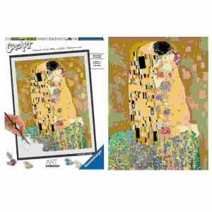 Malen nach Zahlen CreArt The Kiss 40x30cm,