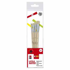 Pinsel-Set Little Artitst Junior Größe 6, 10 spitz und 8, 12, 16 breit