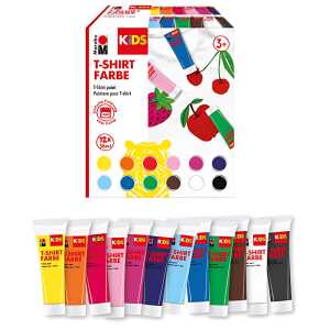 MARABU T-Shirt Farbe KiDS 12x 36ml,