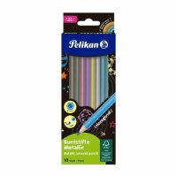 Pelikan Buntstifte hexagonal Metallic BM10L 1o Stück