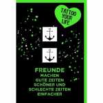 Tattoo Anker, 100 % vegan, wasserfest, 1-2 Wochen...