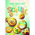 EULZER Glückwunschkarte Schulanfang Smileys, Kurt...